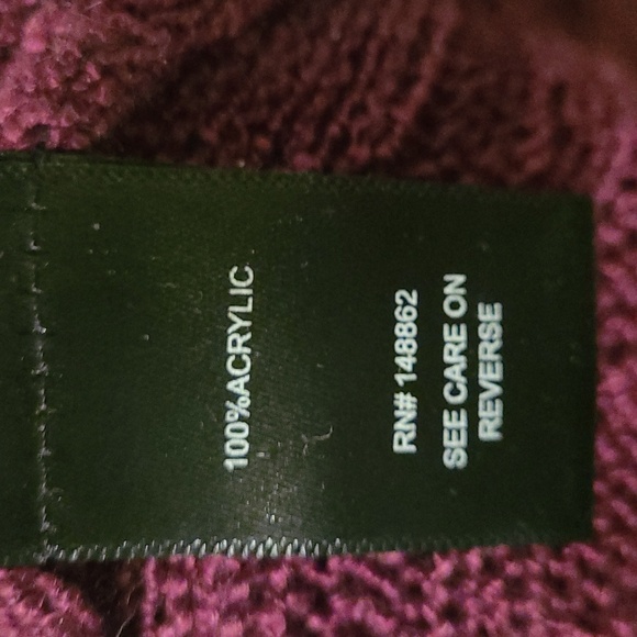 Torrid Long Purple Sweater Wrap - Picture 6 of 8